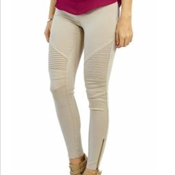 Kali Khaki Moto Legging - Picture 1 of 3